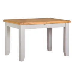 Hampshire Grey Painted Oak Small Extending Dining Table -Furniture Specialty Store wxf p18 grey 1