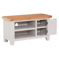 Hampshire Grey Painted Oak Small TV Unit -Furniture Specialty Store wxf p22 2