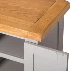 Hampshire Grey Painted Oak Large TV Unit -Furniture Specialty Store wxf p24 grey 6