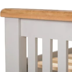 Hampshire Grey Painted Oak Double Bed Frame High Foot End 17 Hampshire Grey Painted Oak Double Bed Frame High Foot End -Furniture Specialty Store wxf p39 grey 2
